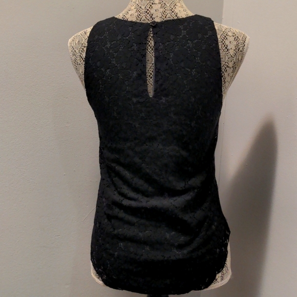 Talula Black Lace Tank Top - Picture 3 of 5